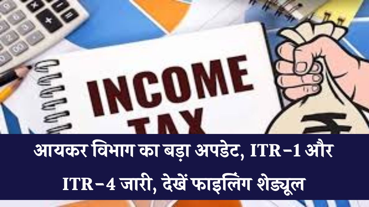 Income Tax: ITR-1 और ITR-4 हुए जारी, कब से शुरू होने जा रही है ITR फाइलिंग?