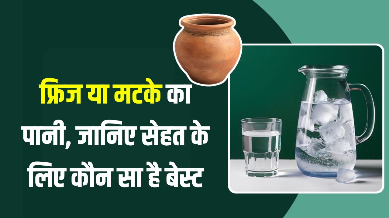 फ्रिज या मटके का पानी, जानें किसे पीना सेहत के लिए है ज्यादा बेहतर